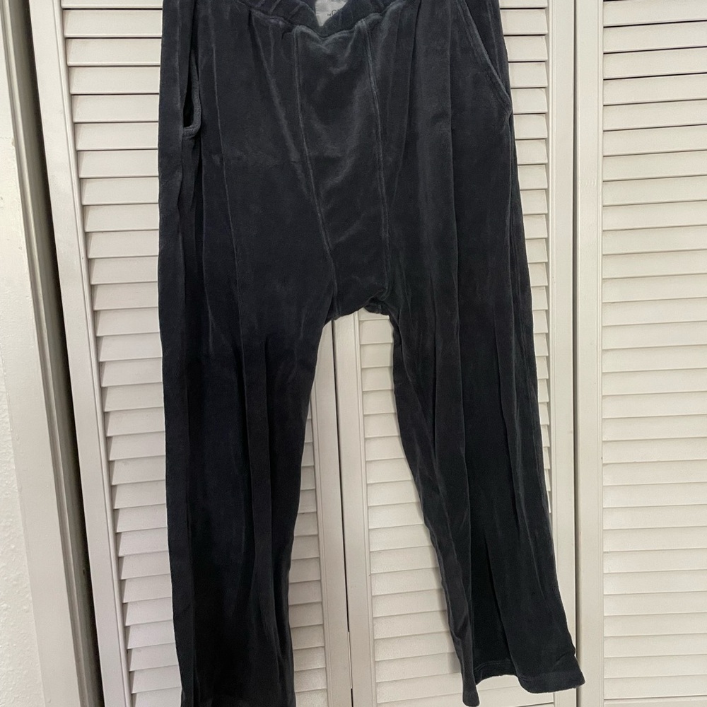 The Great Gray Terry Cloth Pants